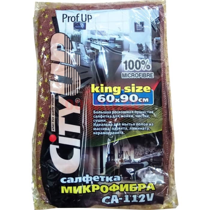 Тряпка ДЛЯ ПОЛА 60*90 ИЗ МИКРОФИБРЫ "СИТИ АП"